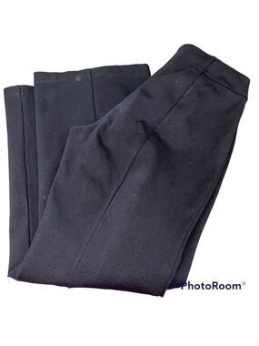 INC International Concepts Black Bootcut Dress Pants Size 8 Short